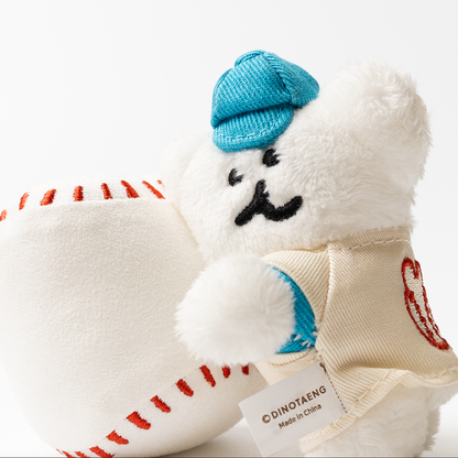 Dinotaeng BOBO Baseball Brrr Keyring 震動鎖匙扣