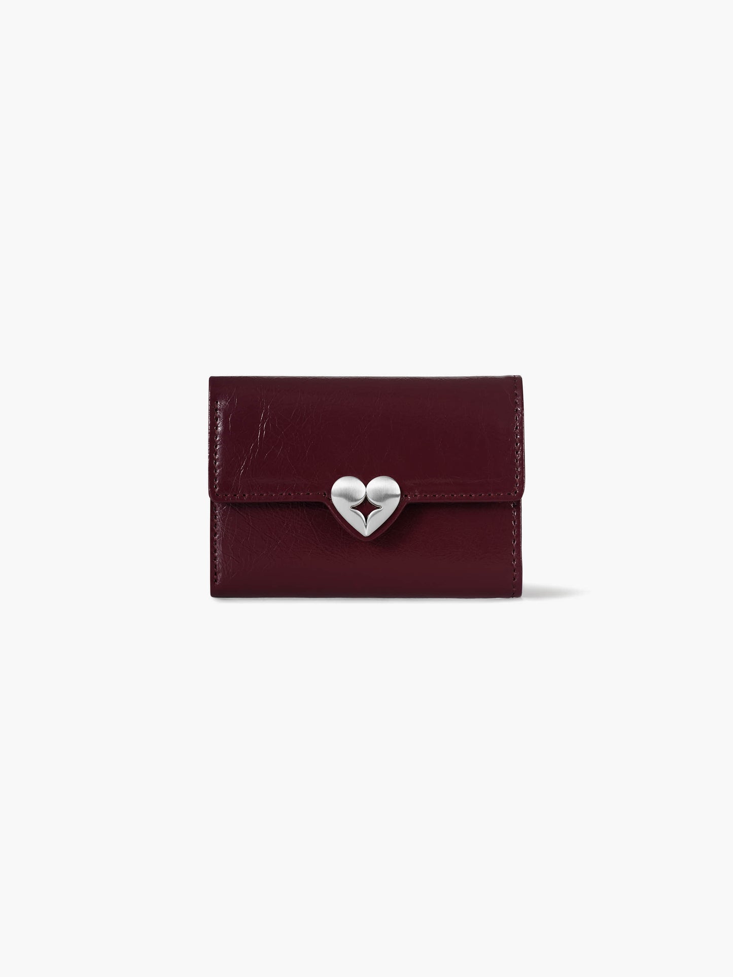 Fennec Hearty Flap Wallet - Deep cherry