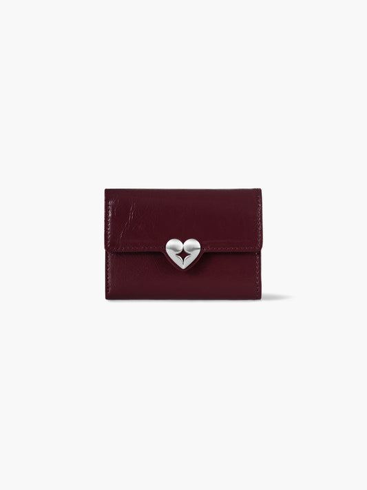 Fennec Hearty Flap Wallet - Deep cherry
