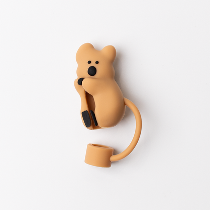 Dinotaeng Quokka & BOBO Straw Topper 吸管防塵蓋