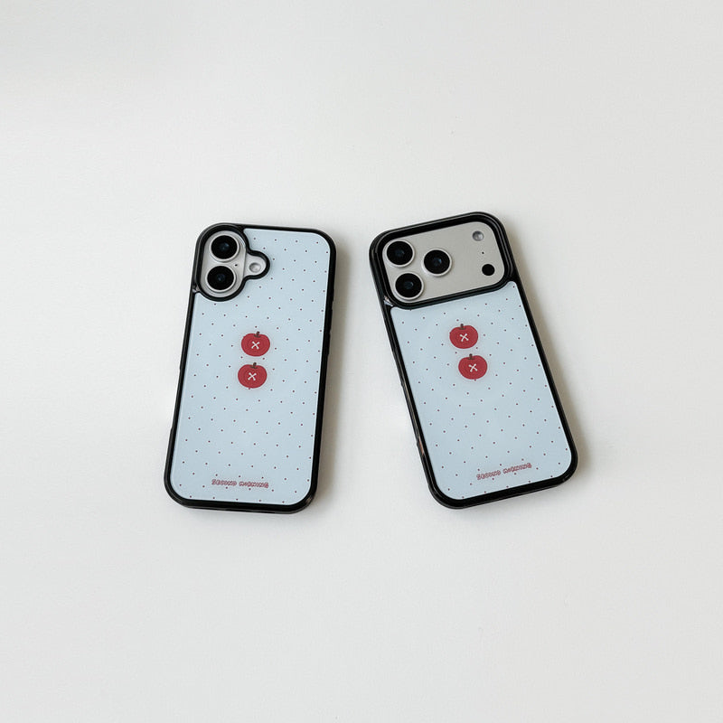【新上架優惠🍋】Second Morning Dot Button Case (Magsafe Glass Bumper)