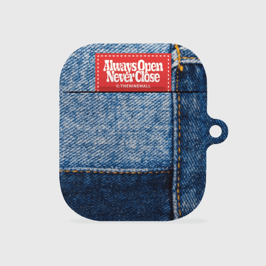 Vintage Denim Patch Airpods Case (Hard 硬殼)
