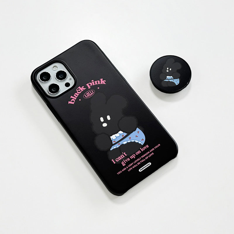 581 Black Pink ML-Lolli Phone Case (Hard 普通硬殼)