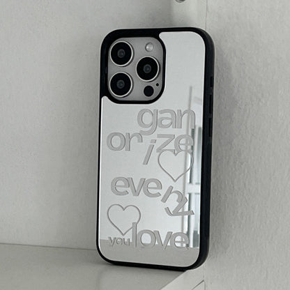 Organize Love Mirror Bumper Case (鏡面殼) (3色)