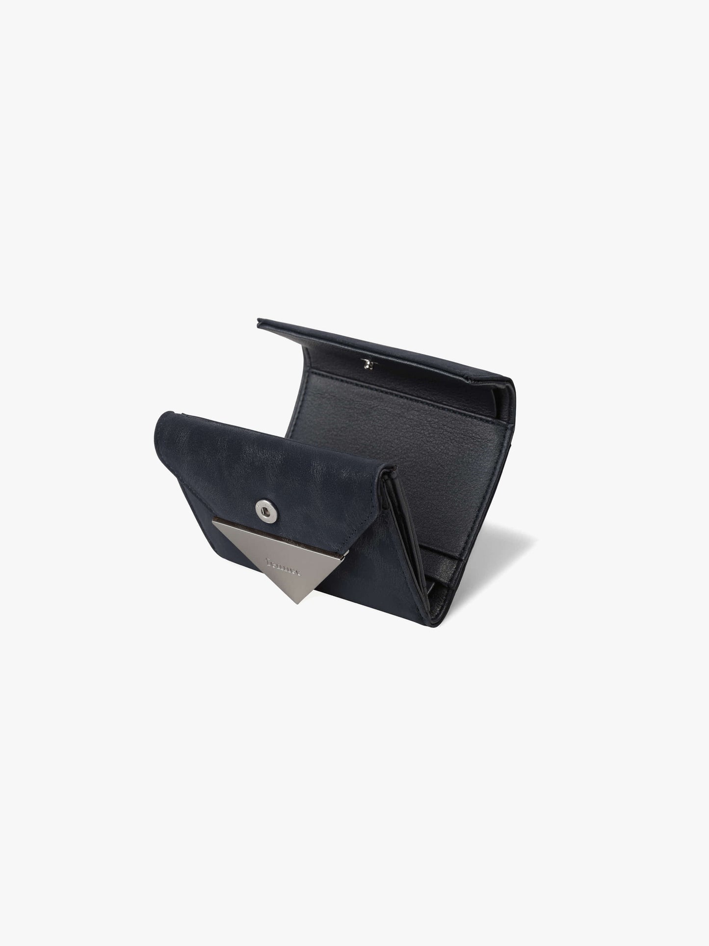 Fennec Triangle Doco Wallet - Leopard Navy