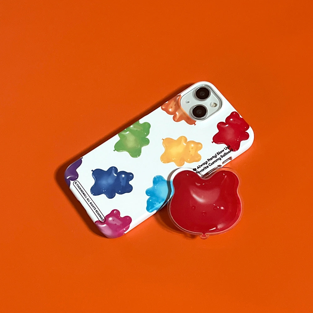 Rainbow Gummy Balloon Phone Case (Hard 普通硬殼) (2色)