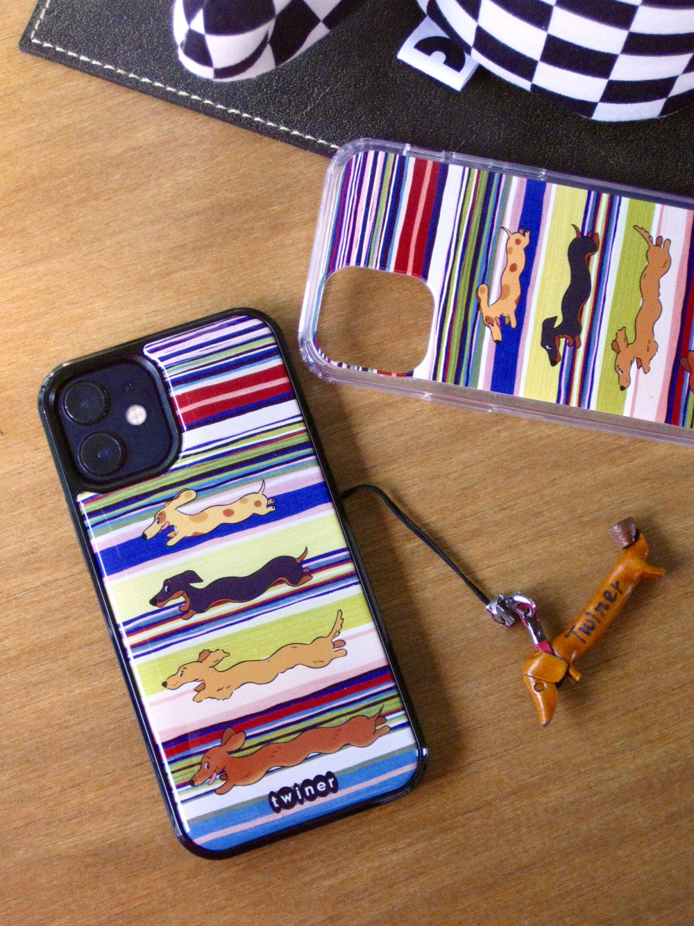 Twiner Dachshund Phone Case (Epoxy)