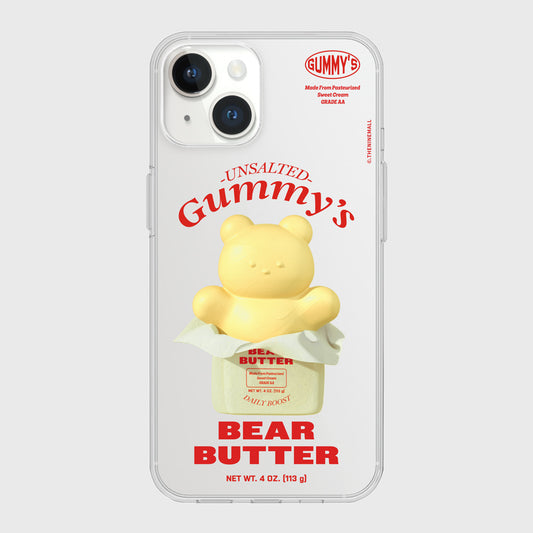 Butter Gummy Phone Case (Clear/Tank Clear 透明/透明Tank款)