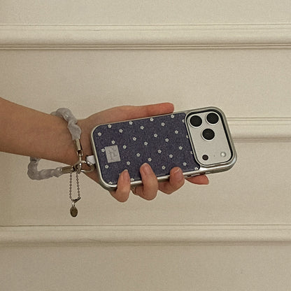【Set】MM (Silver Bumper Case)+ Pure Silk 手機繩 (3色)