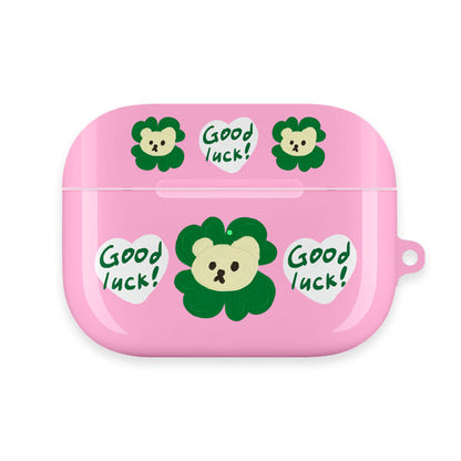 Mazzzzy clover muffin airpods case (Hard, glossy)