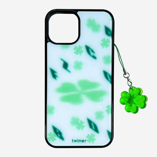 Twiner Lucky Clover Phone Case (Epoxy)