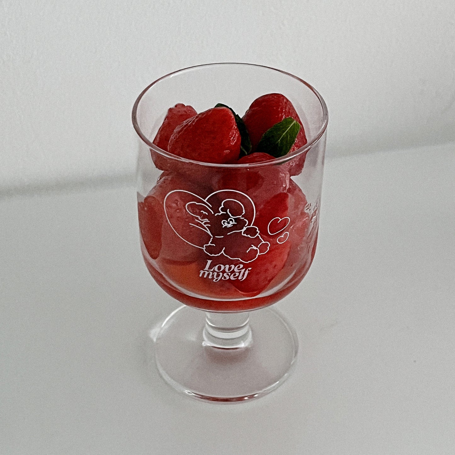 Mademoment Love myself butty Goblet Glass