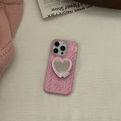 Bow My Heart Phone Case (Hard/Card Storage/Magsafe)