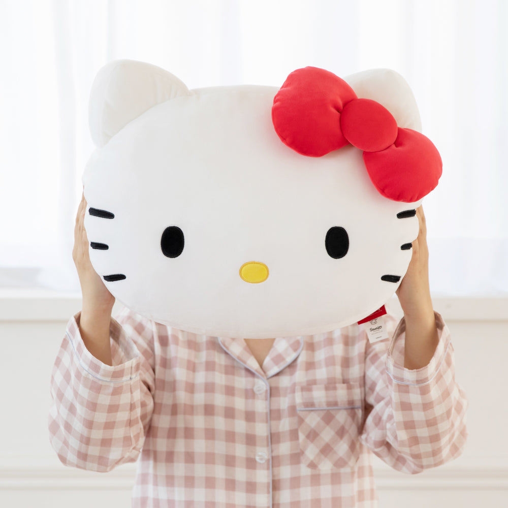 Sanrio Face Cushion #Hello Kitty