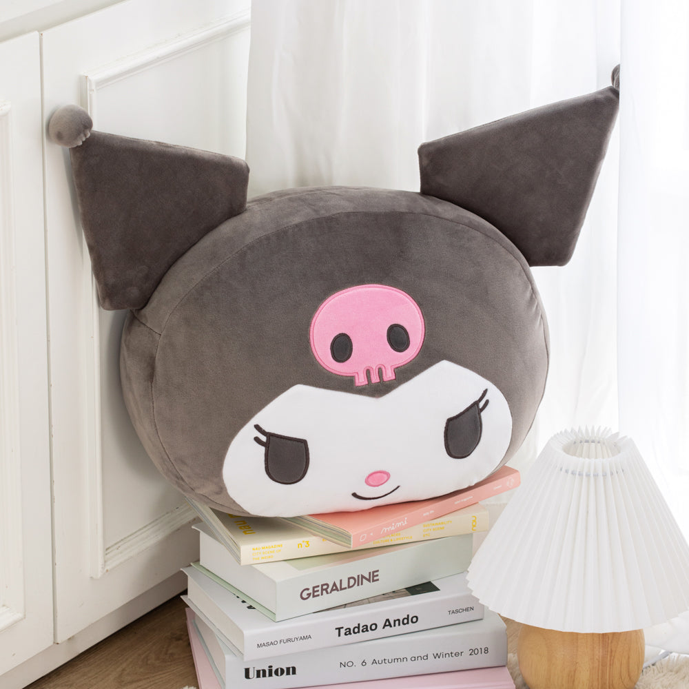 Sanrio Face Cushion #Kuromi