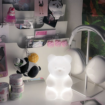 【現貨95折】Jelly Gom Mood Lamp #White (rainbow)