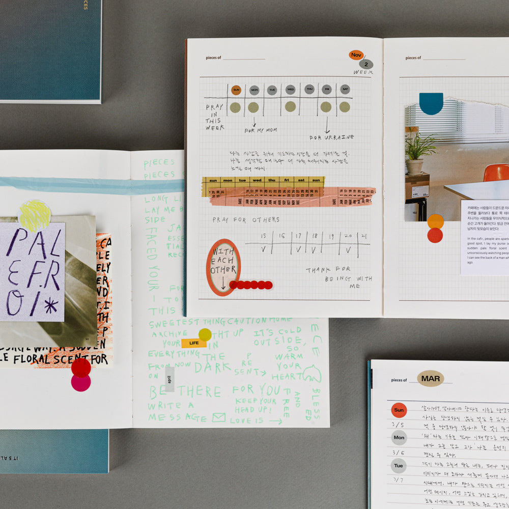 Livework Life & Pieces Note v.2 (L) (3款)