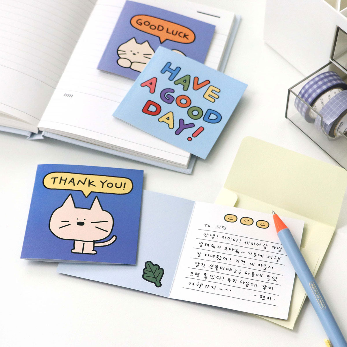 Iconic Doodle Mini Card Set (24P)