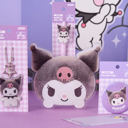 Sanrio Pompom Stationery Set 文具套裝 #Kuromi