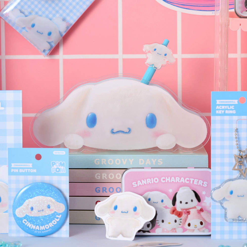 Sanrio Pompom Stationery Set 文具套裝 #Cinnamoroll 玉桂狗