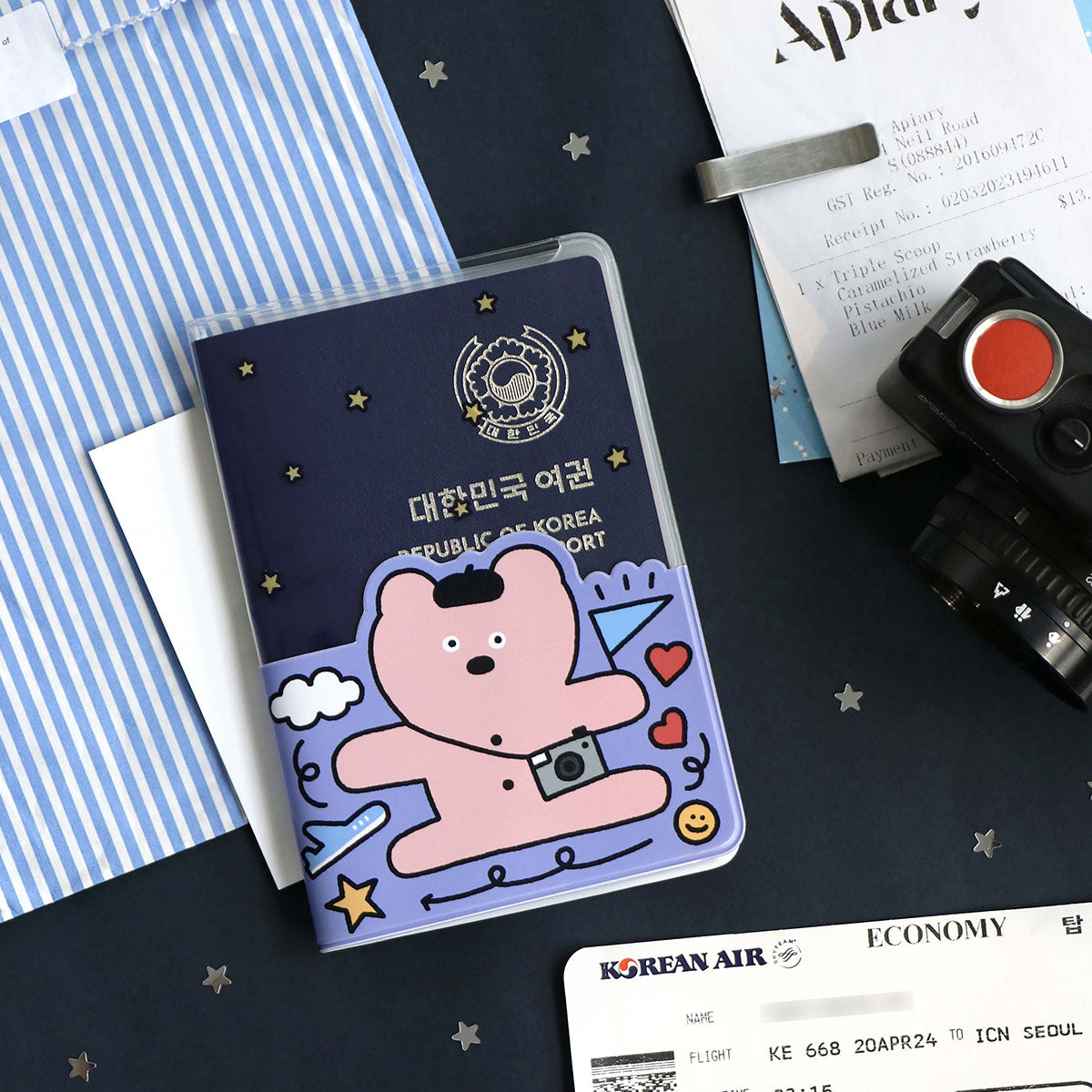 Iconic Doodle Passport Case (4款)