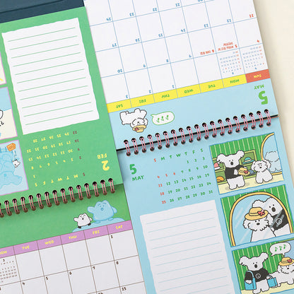 Romane 2025 Brunch Brother Desk Calendar (2款)