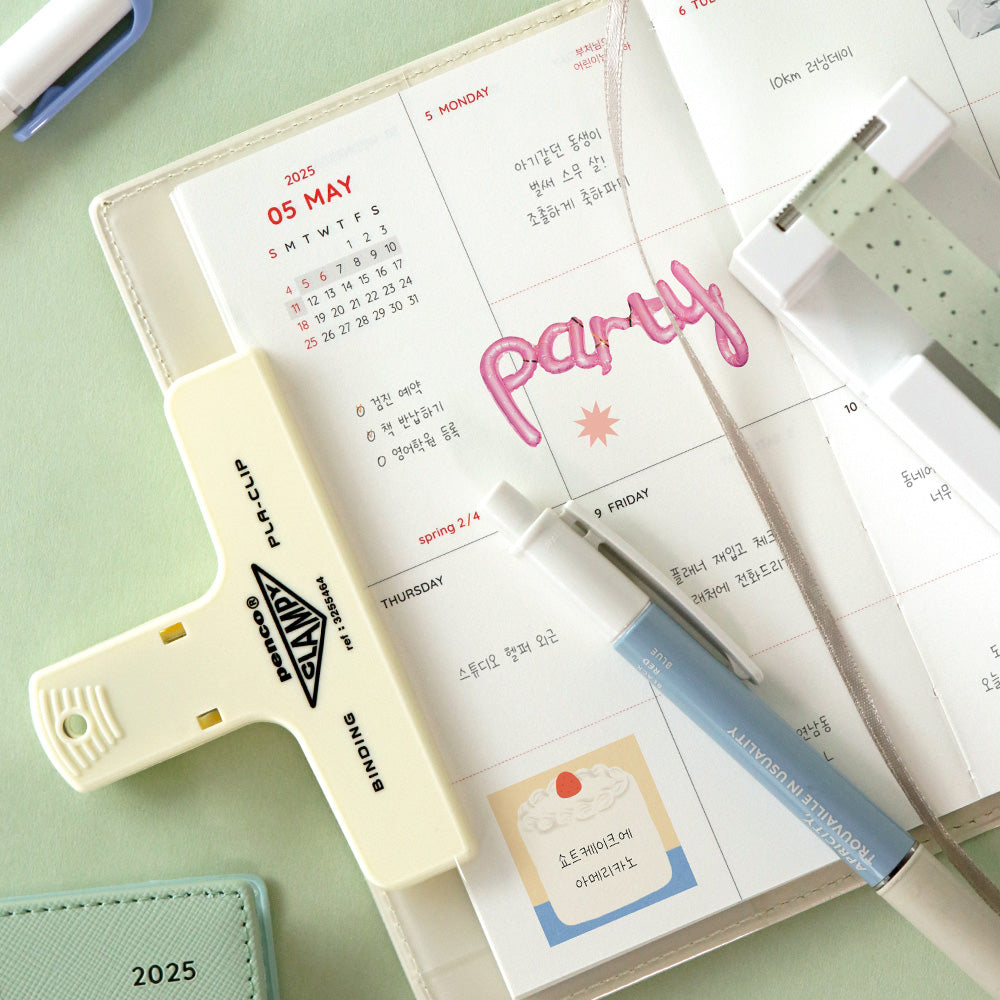 【現貨95折】Iconic 2025 The Planner (S) #Cream mint