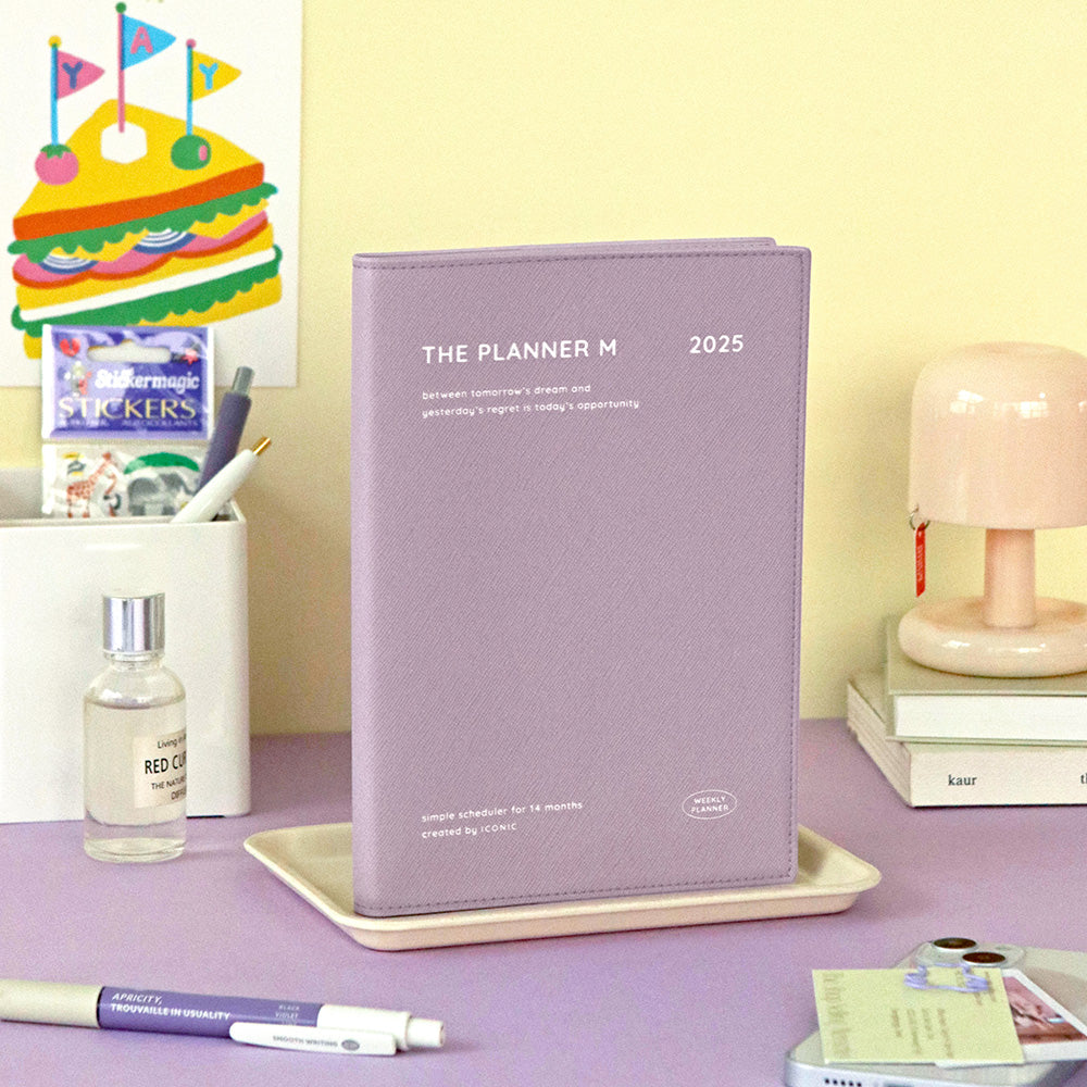 Iconic 2025 The Planner M (Weekly Diary) (4色)