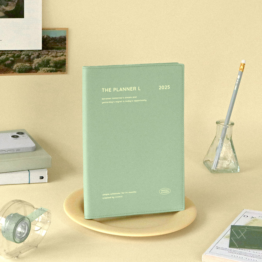 Iconic 2025 The Planner L (Monthly Diary) (4色)