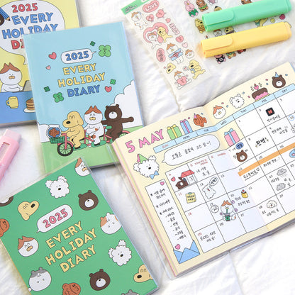 7321 Design 2025 Every Holiday Diary (4款)