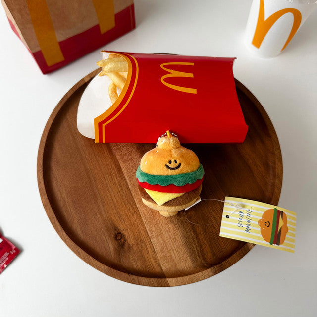 Second Morning Burger Lemony Keyring