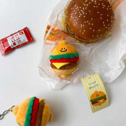 Second Morning Burger Lemony Keyring