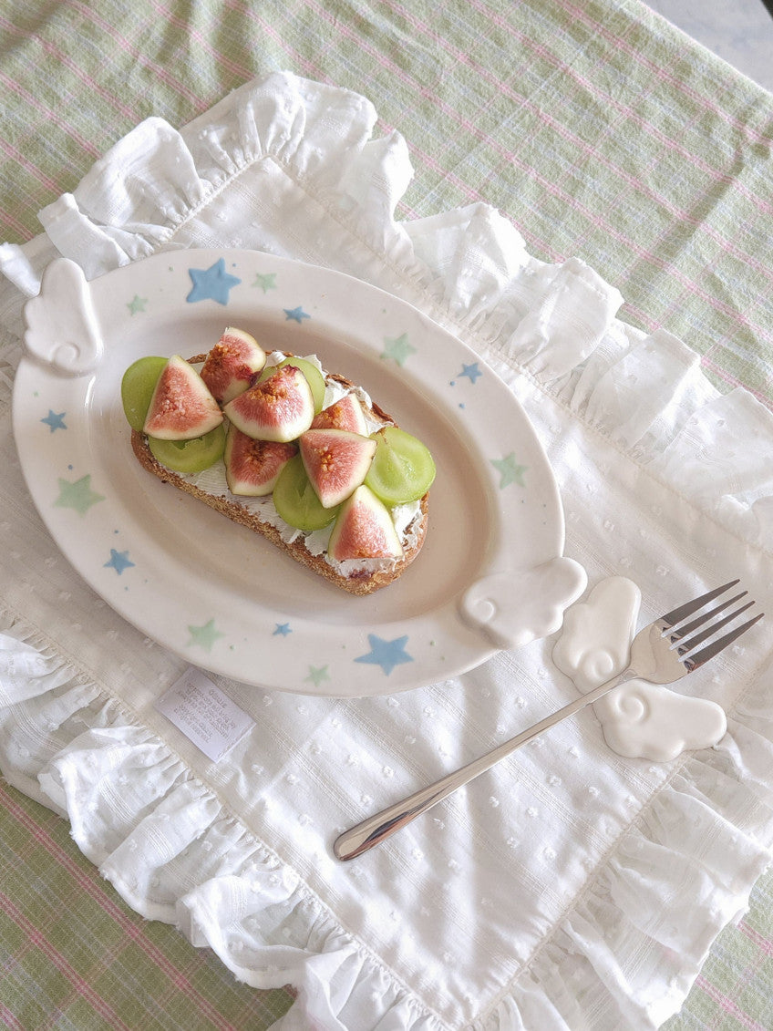 Muimi Pure Wing Ceramic Plate