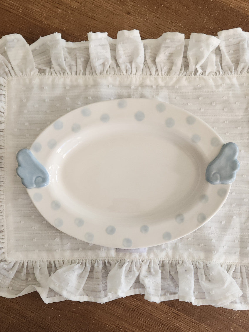 Muimi Pure Wing Ceramic Plate
