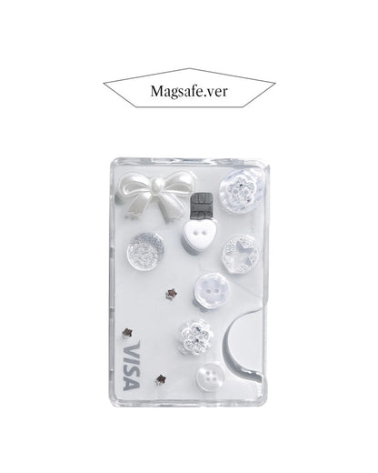 Peakdrawing Lily Button Magsafe Card Slot