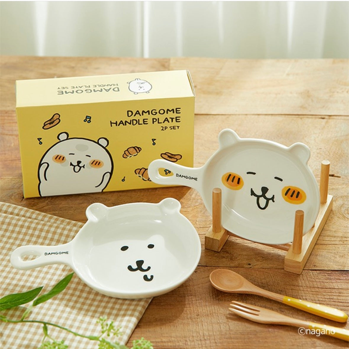 Joke Bear Handle Plate Set