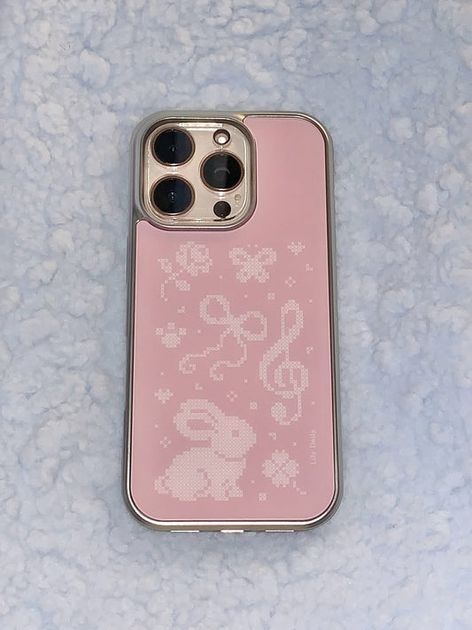 Lily Daily Archive of Little Stitches (Pink) Bumper Case