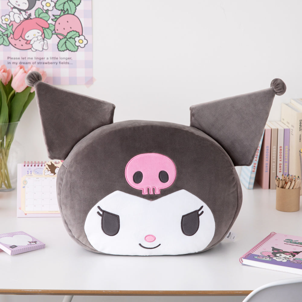 Sanrio Face Cushion #Kuromi