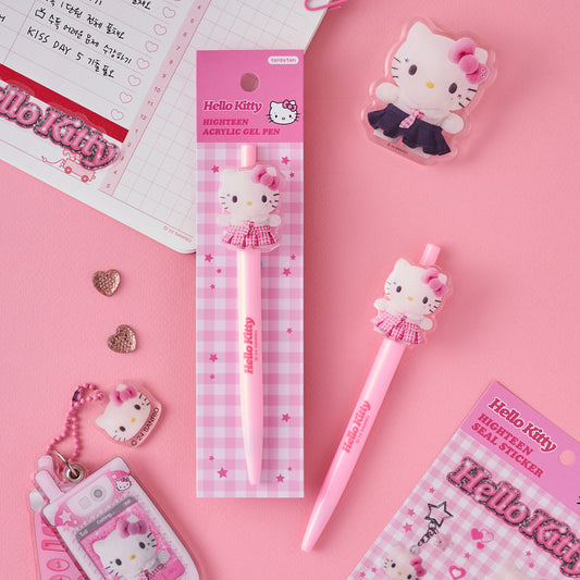 Sanrio Highteen Hello Kitty Acrylic Gel Pen
