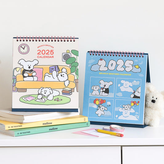 Romane 2025 Brunch Brother Desk Calendar (2款)