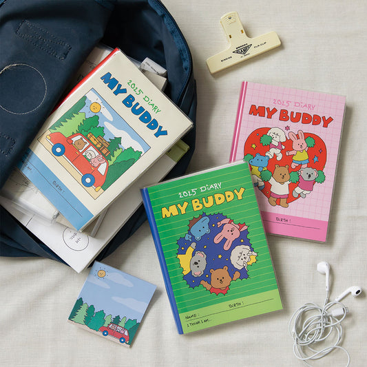 Dailylike 2025 My Buddy Diary (3色)