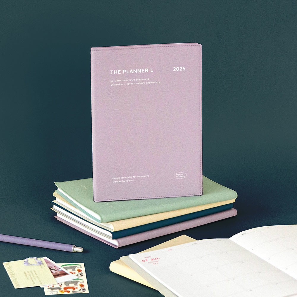 Iconic 2025 The Planner L (Monthly Diary) (4色)