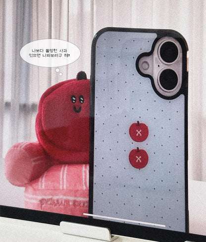 【新上架優惠🍋】Second Morning Dot Button Case (Magsafe Glass Bumper)