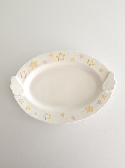 Muimi Pure Wing Ceramic Plate