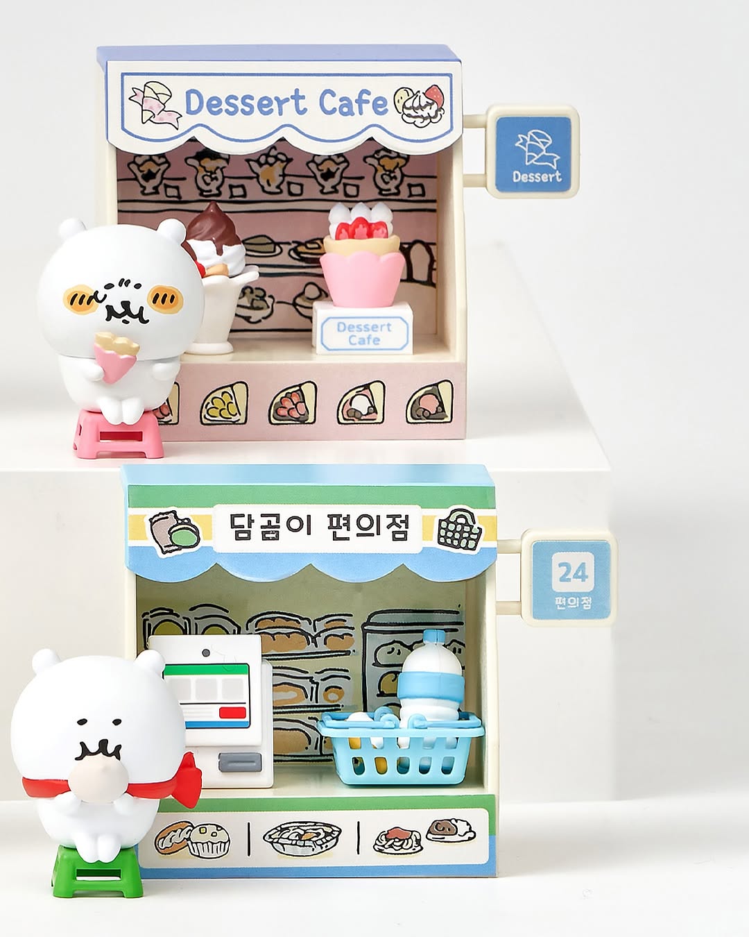 Joke Bear Diorama Figure Shop (6款隨機) 白熊美食系列 盲盒