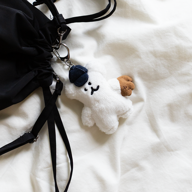 Dinotaeng Quokka Strike Flatfur Keyring (2款)