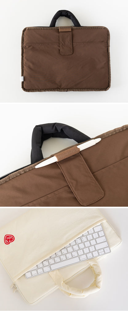 Romane Brunch Brother Mogry Hug Notebook Pouch (13/15 inch)