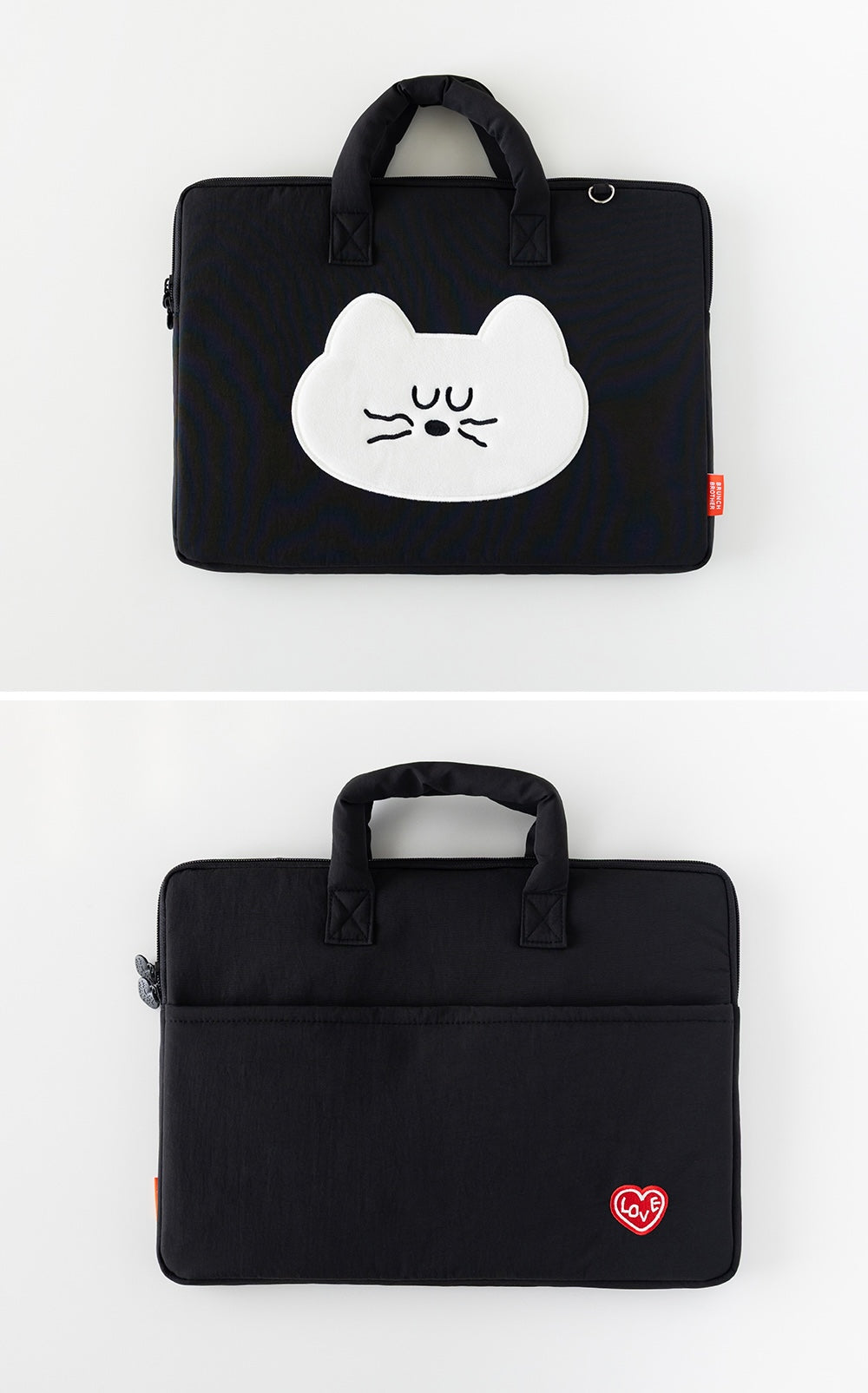 Romane Brunch Brother Mogry Hug Notebook Pouch (13/15 inch)