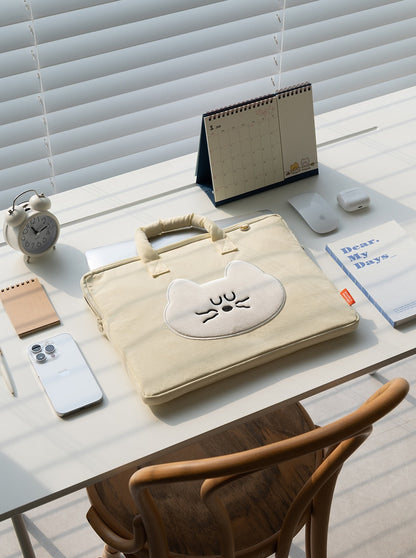 Romane Brunch Brother Mogry Hug Notebook Pouch (13/15 inch)