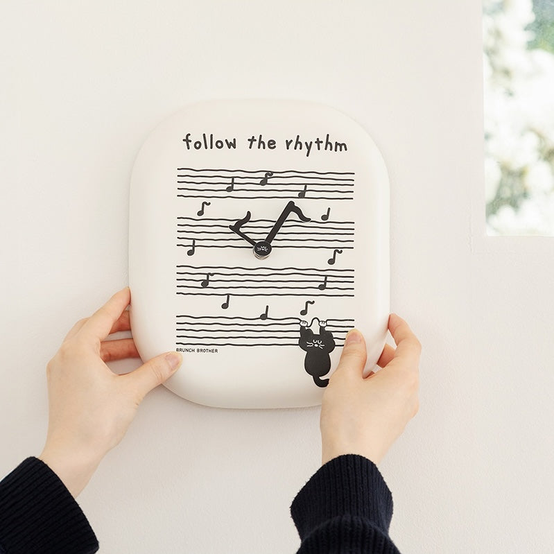 Romane Brunch Brother Ceramic Wall Clock Mogry Music